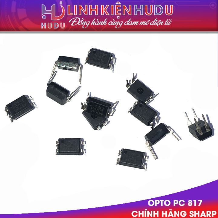 Opto PC 817 chính hãng Sharp (chân cắm)