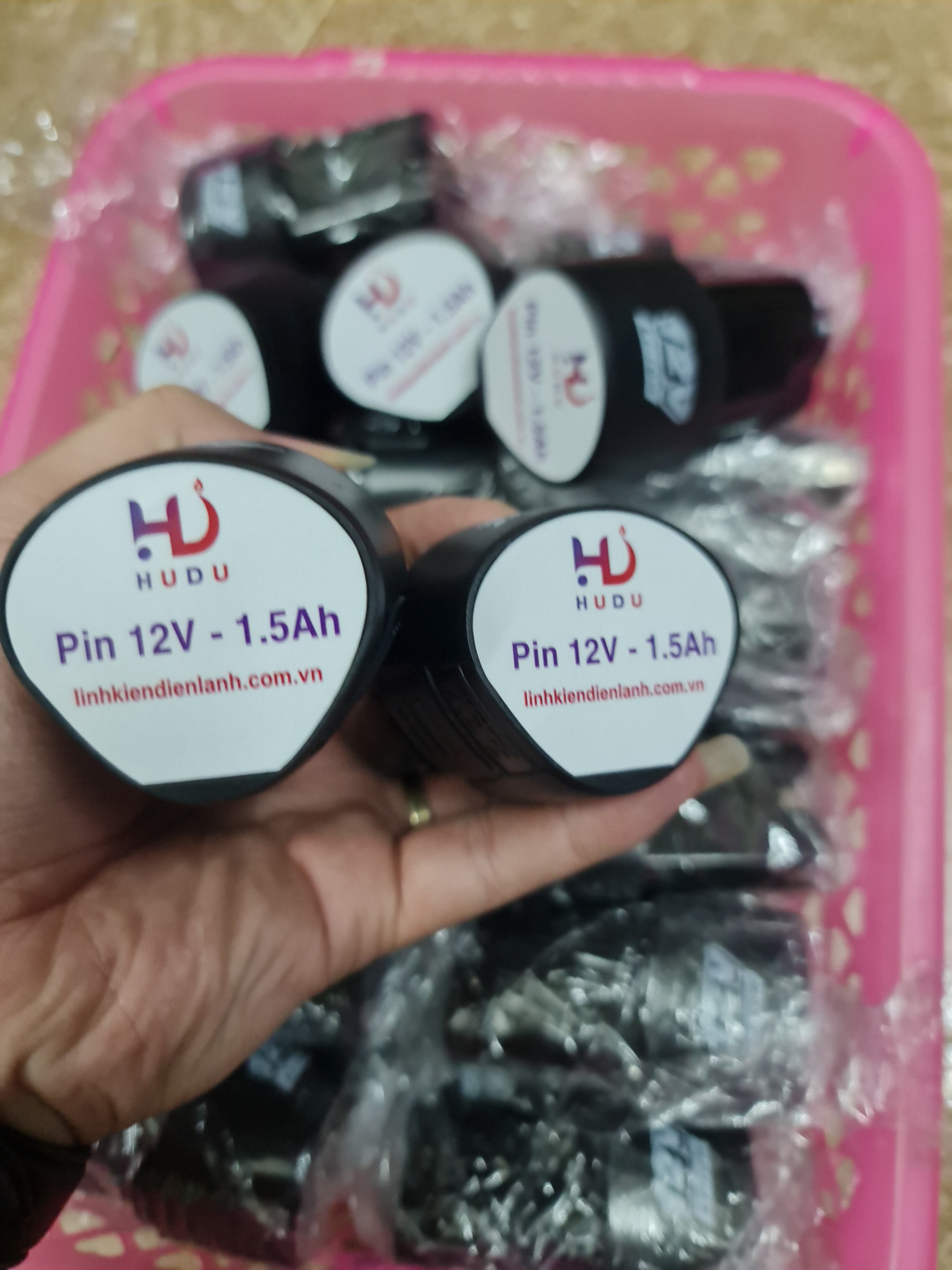 Pin máy khoan 12V-1.5A (hàng đặt)