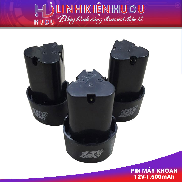 Pin máy khoan loại 1,5A 12V