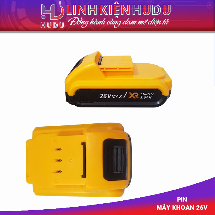Pin máy khoan 26V