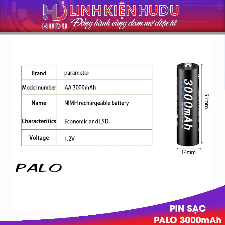 Pin Palo 3000mAh