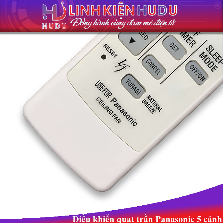 Điều khiển quạt trần Panasonic 5 cánh
