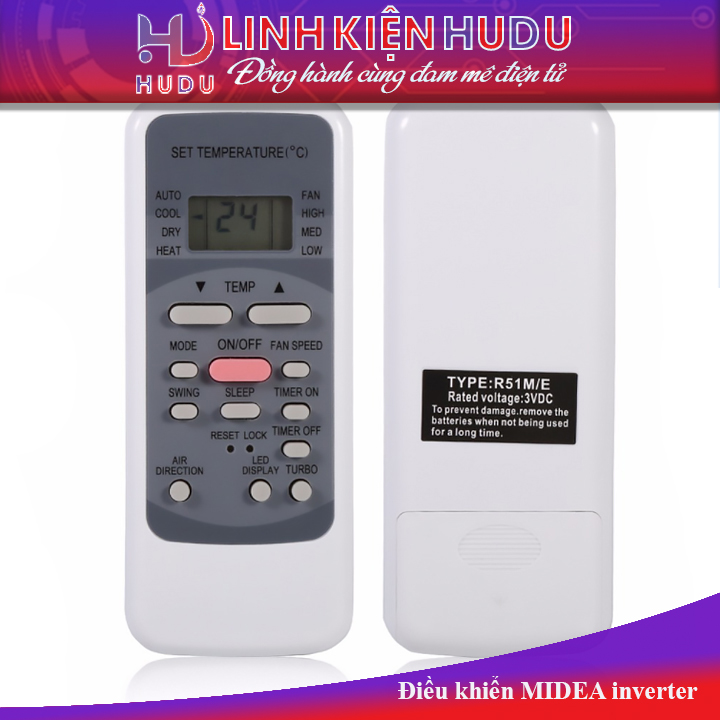 Điều khiển MIDEA inverter