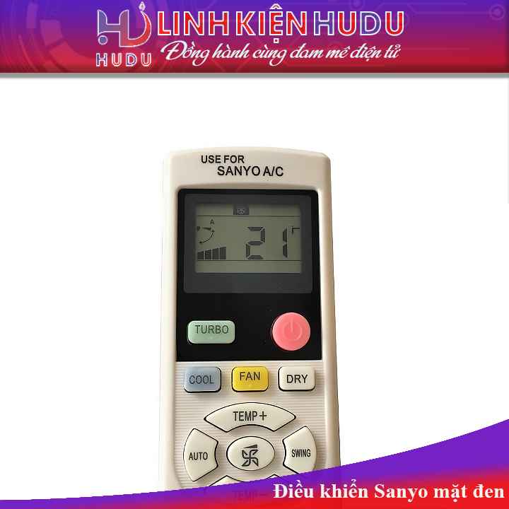 Điều khiển Sanyo mặt đen