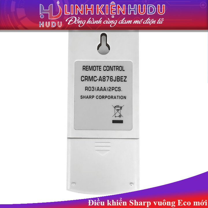 Điều khiển Sharp vuông Eco mới