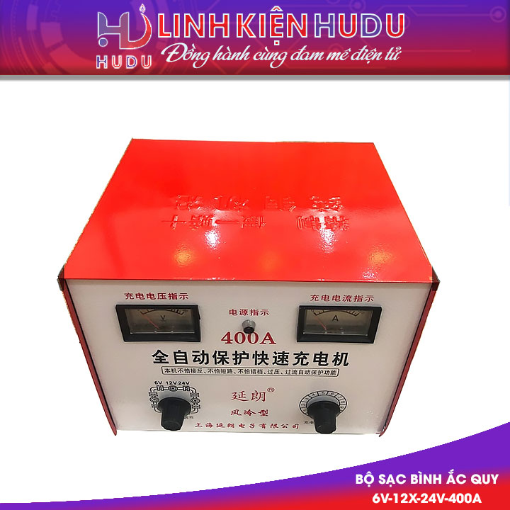 Sạc ắc quy 6V-12V-24V công suất lớn 400A