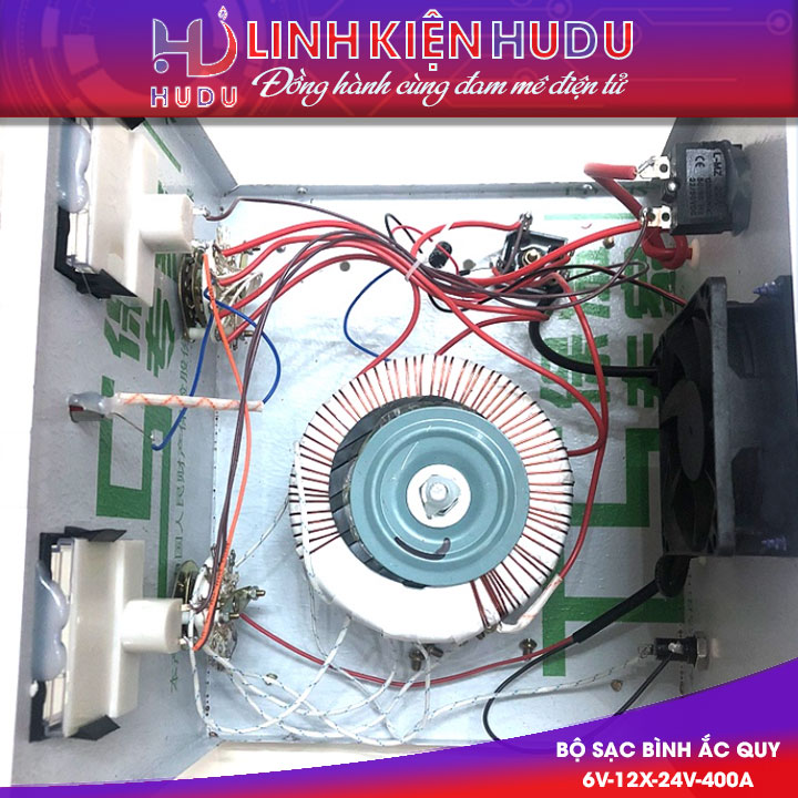 Sạc ắc quy 6V-12V-24V công suất lớn 400A