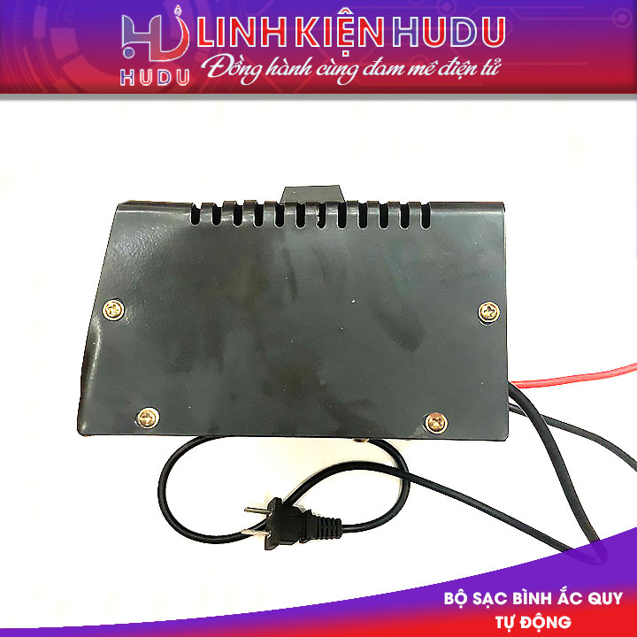 Sạc ắc quy tự động đen