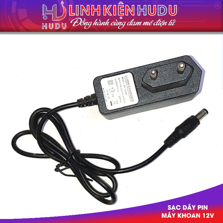 Sạc dây pin máy khoan 12V