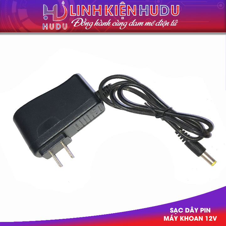 Sạc dây pin máy khoan 12V