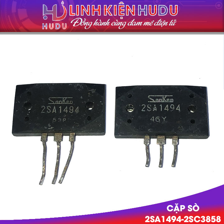 Sanken 2SA1494-2SC3858 tháo máy