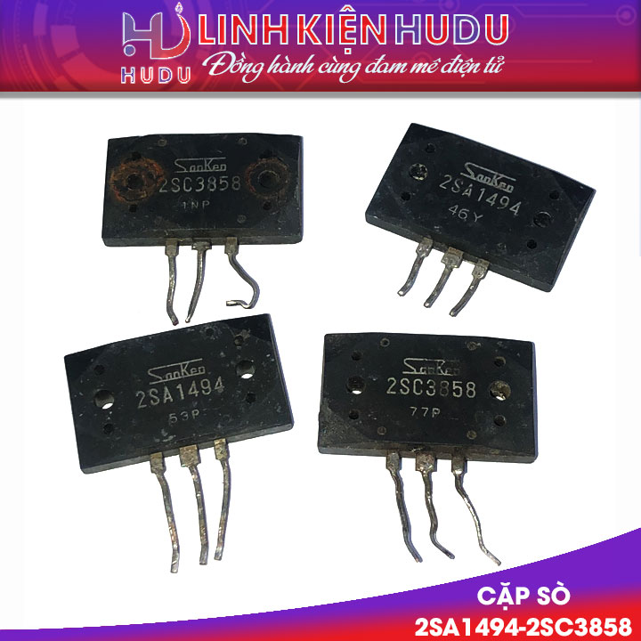 Sanken 2SA1494-2SC3858 tháo máy