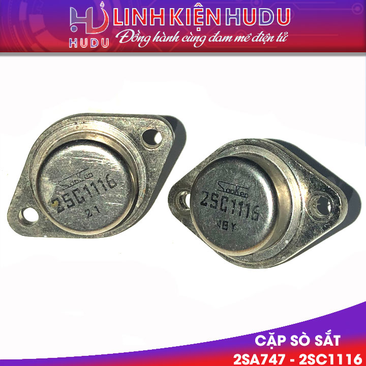 Sanken 2SA747-2SC1116 tháo máy