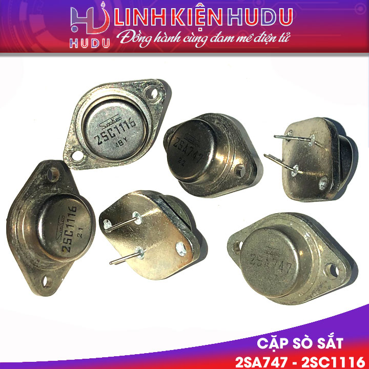 Sanken 2SA747-2SC1116 tháo máy