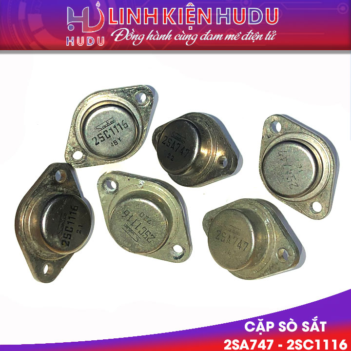 Sanken 2SA747-2SC1116 tháo máy