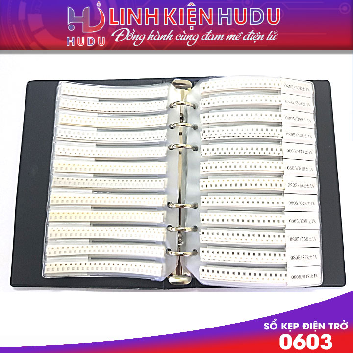 Sổ kẹp điện trở SMD 0603