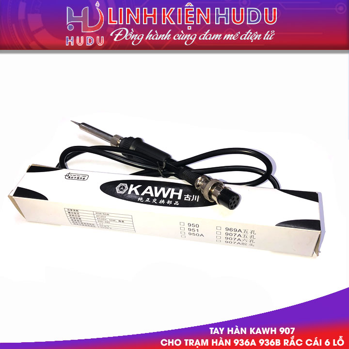 Tay hàn KAWH rắc cái 6 lỗ