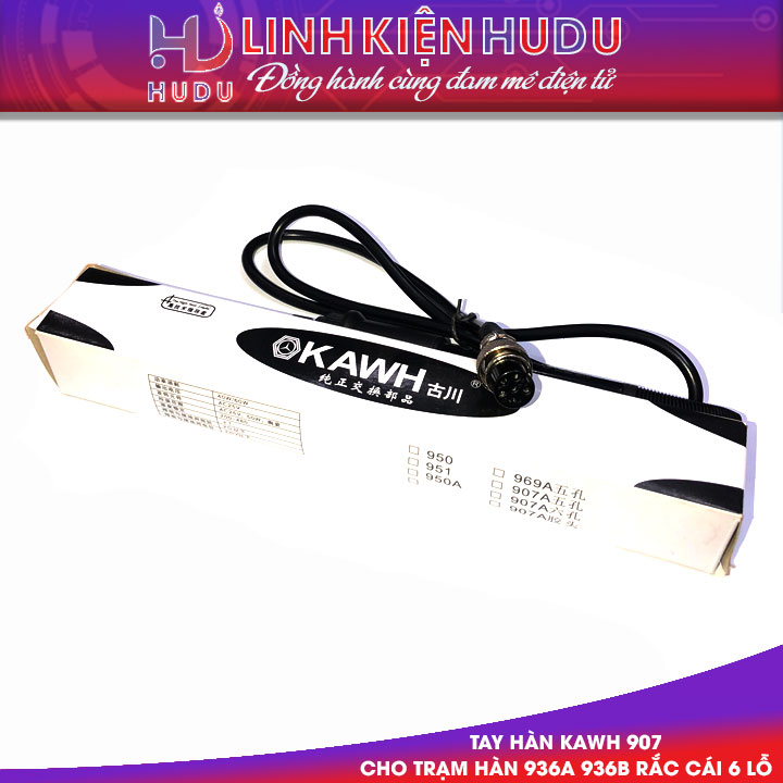 Tay hàn KAWH rắc cái 6 lỗ