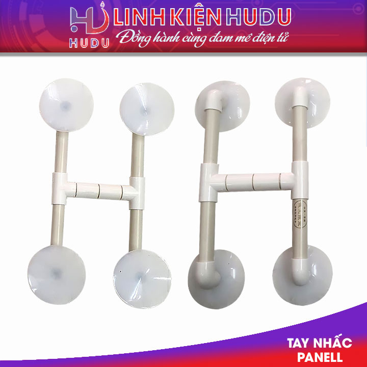 Tay nhấc Panell núm trắng 4 núm hít