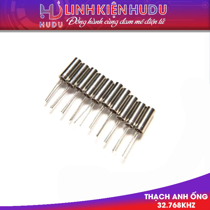 Thạch anh ống 32.768KHz hai chân