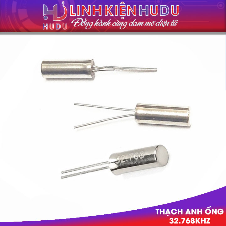 Thạch anh ống 32.768KHz hai chân