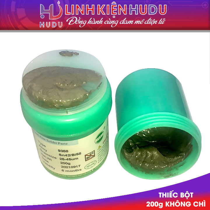 Thiếc bột 200g không chì cao cấp