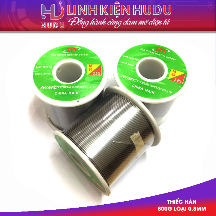 Thiếc hàn 800g loại 0.8mm