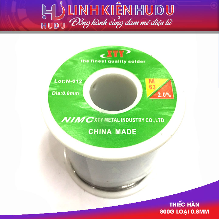 Thiếc hàn 800g loại 0.8mm