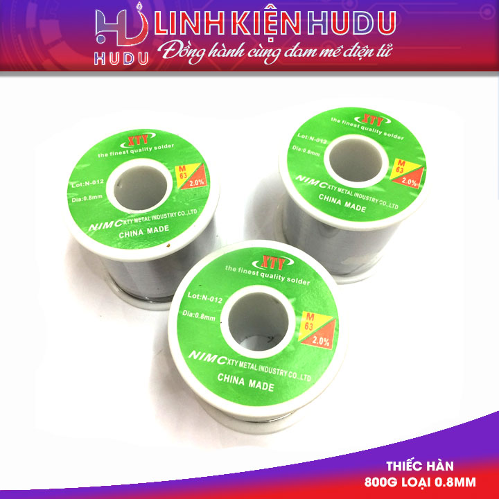 Thiếc hàn 800g loại 0.8mm