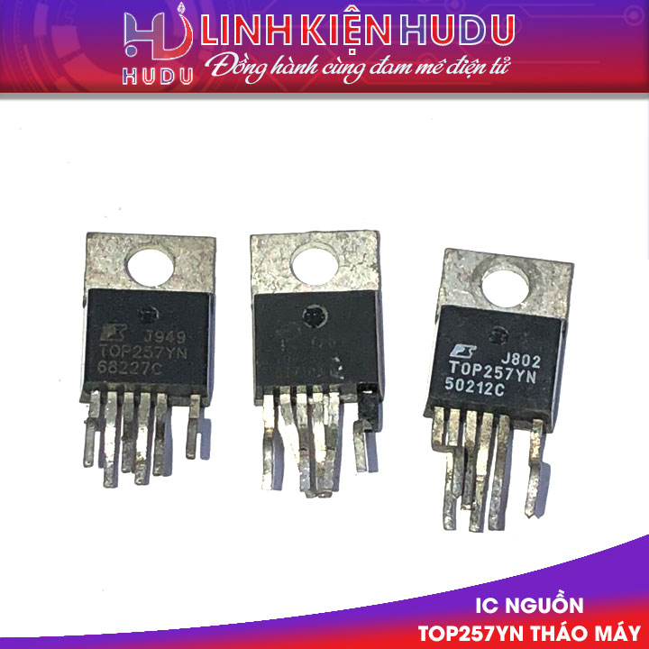 IC nguồn TOP257YN TOP257Y TOP257 TO-220 85W tháo máy chính hãng