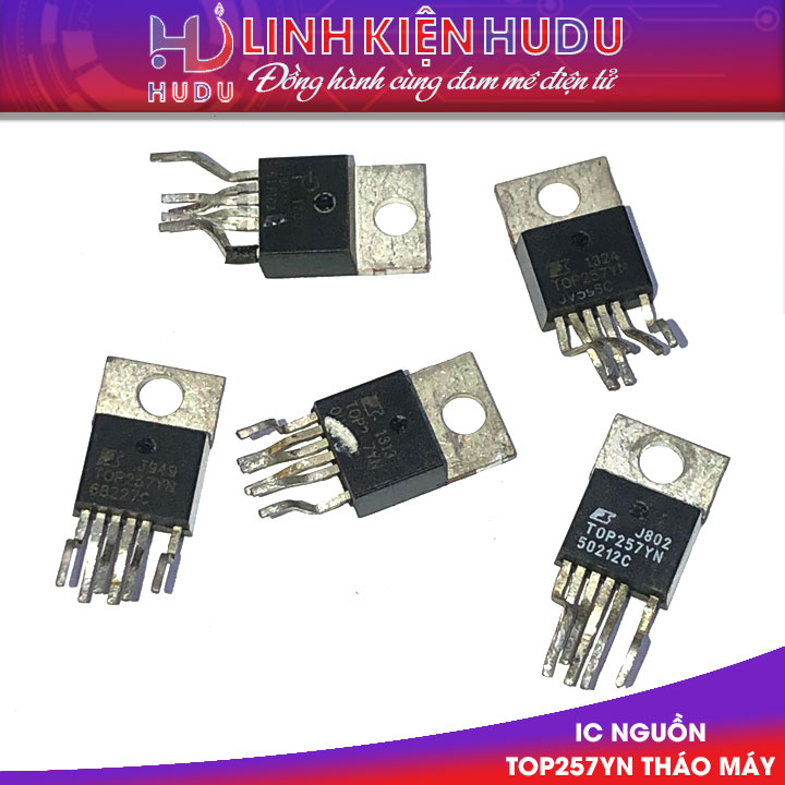 IC nguồn TOP257YN TOP257Y TOP257 TO-220 85W tháo máy chính hãng