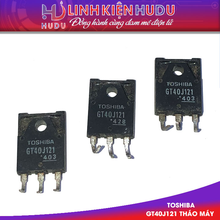 IGBT N-CHANNEL TOSHIBA GT40J121 40J121 TO-3P 40A 600V THÁO MÁY
