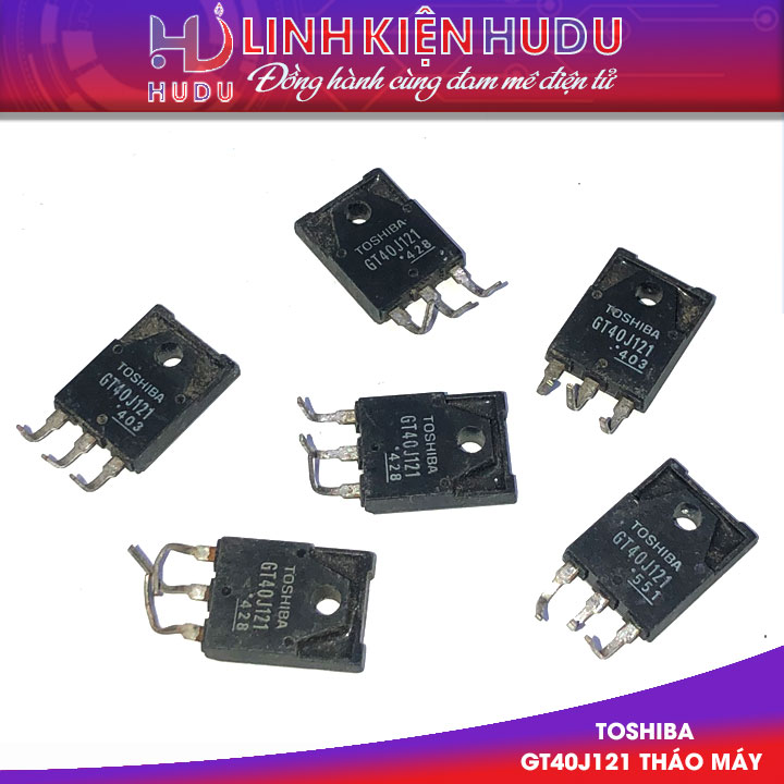 IGBT N-CHANNEL TOSHIBA GT40J121 40J121 TO-3P 40A 600V THÁO MÁY