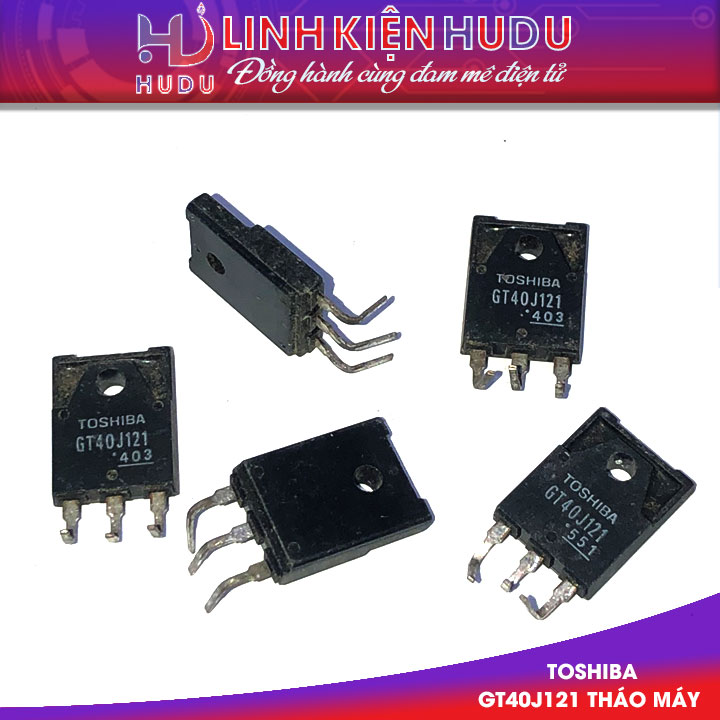 IGBT N-CHANNEL TOSHIBA GT40J121 40J121 TO-3P 40A 600V THÁO MÁY