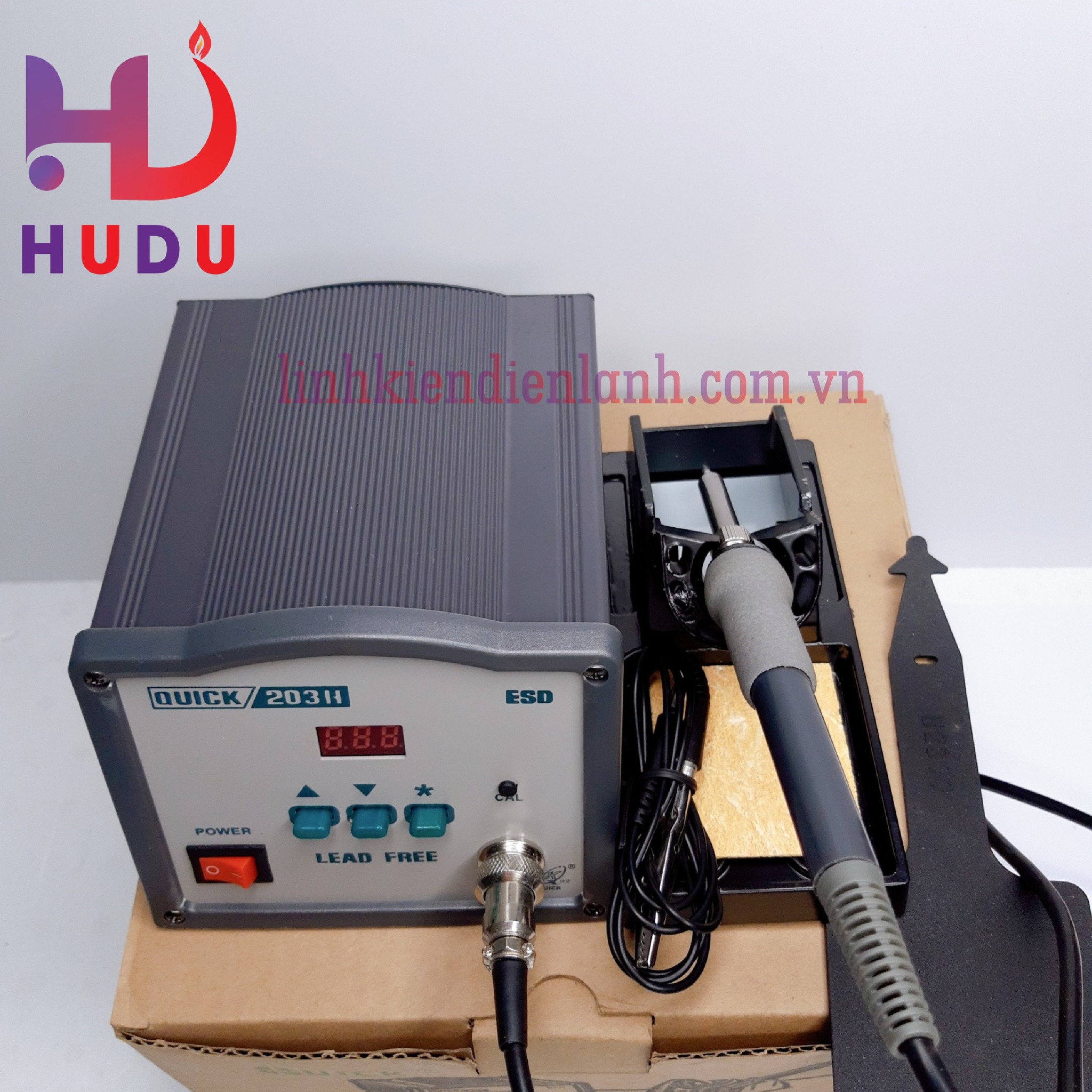 Trạm hàn Quick 203H chính hãng