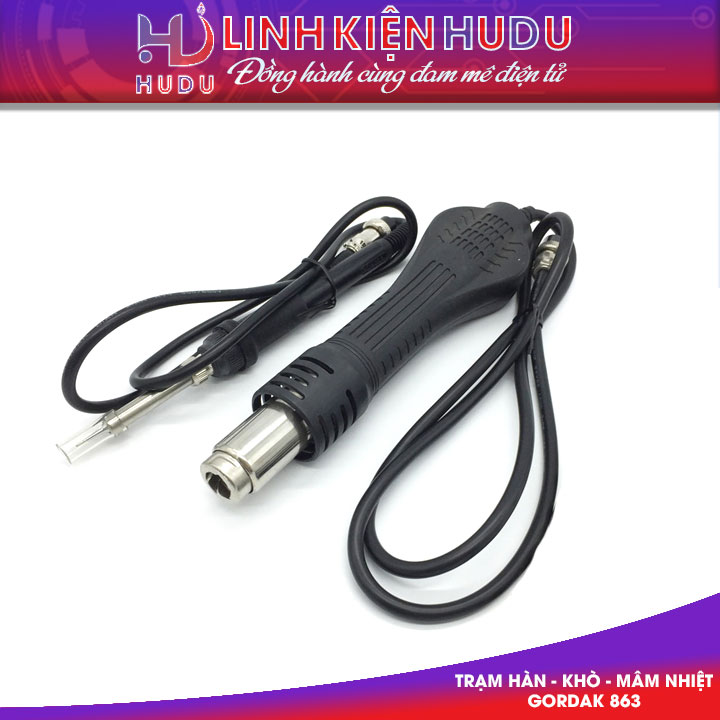 Trạm khò + hàn + mâm nhiệt Gordak 863 chính hãng