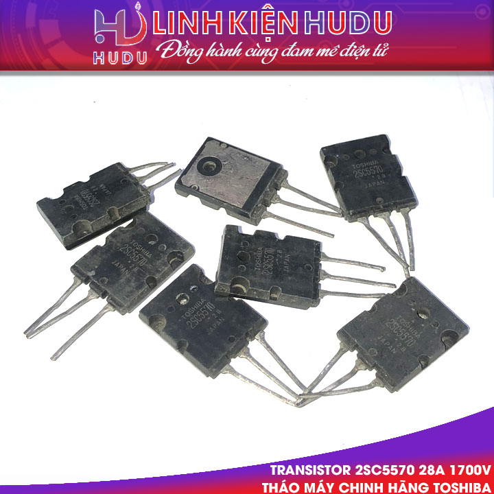 TOSHIBA TRANSISTOR 2SC5570 C5570 5570 28A 1700V TO-3P THÁO MÁY