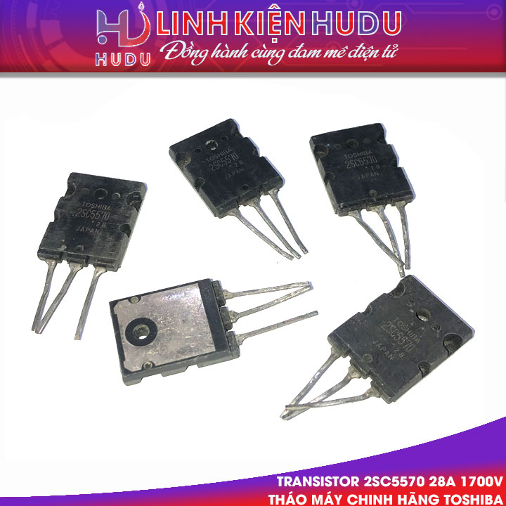 TOSHIBA TRANSISTOR 2SC5570 C5570 5570 28A 1700V TO-3P THÁO MÁY