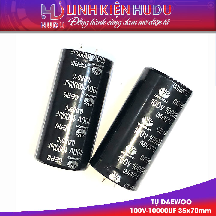 Tụ Daewoo 100V-10.000UF 35×70mm