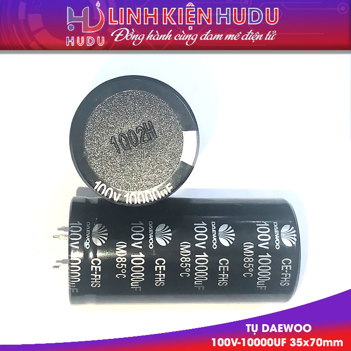 Tụ Daewoo 100V-10.000UF 35×70mm