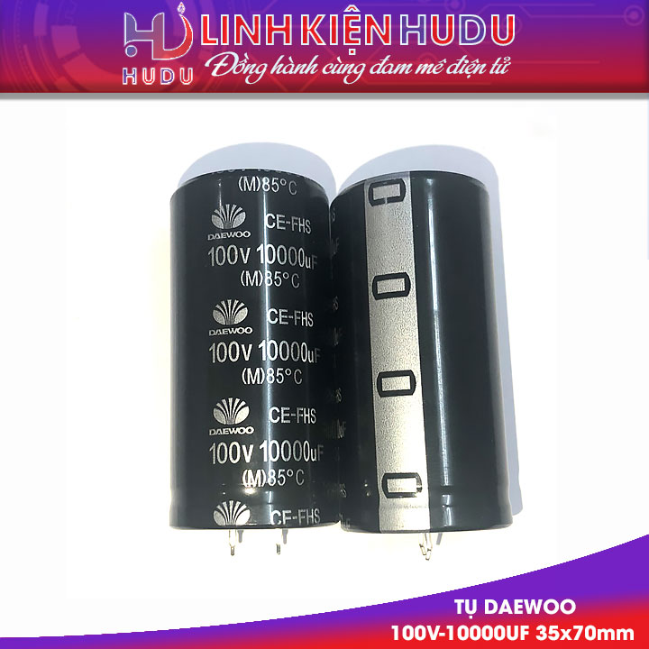 Tụ Daewoo 100V-10.000UF 35×70mm