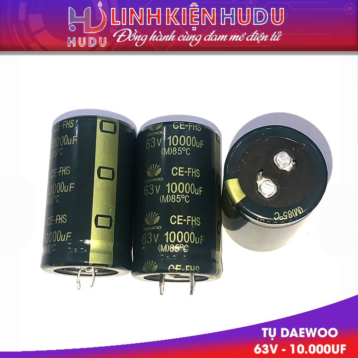 Tụ Daewoo 63V-10.000UF chính hãng