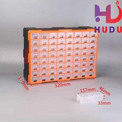 Tủ đựng linh kiện 64 ngăn