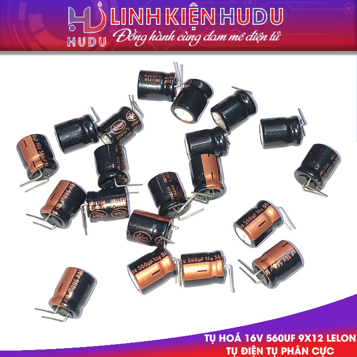 Tụ hoá 16V 560UF 9x12 LELON