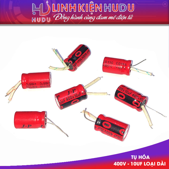 Tụ hóa 400V - 10UF loại dài