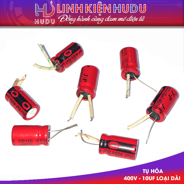 Tụ hóa 400V - 10UF loại dài