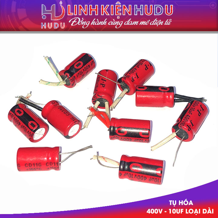 Tụ hóa 400V - 10UF loại dài