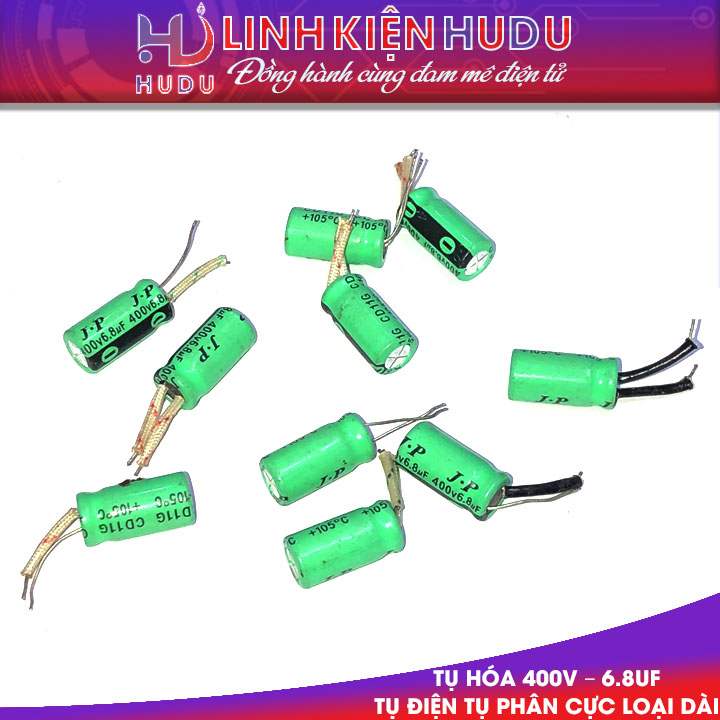 Tụ hóa 400V – 6.8UF loại dài