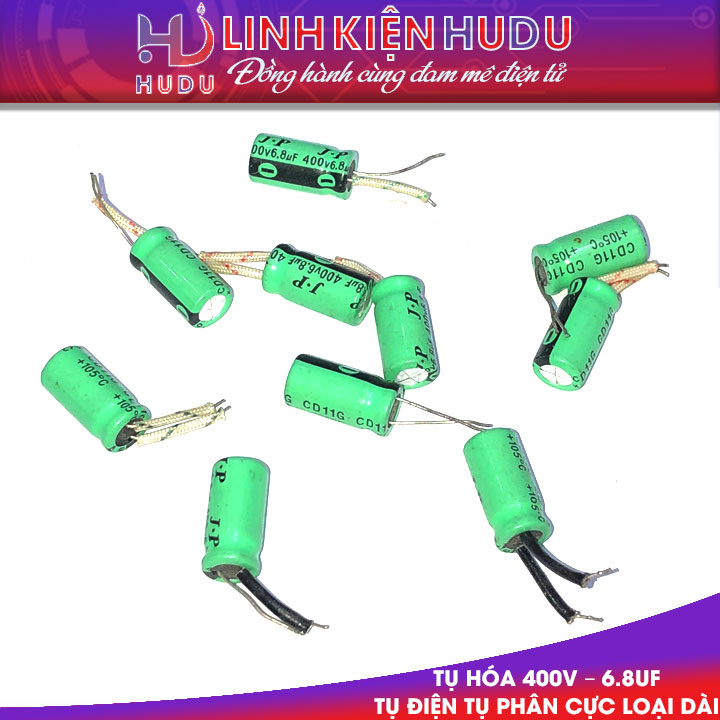 Tụ hóa 400V – 6.8UF loại dài