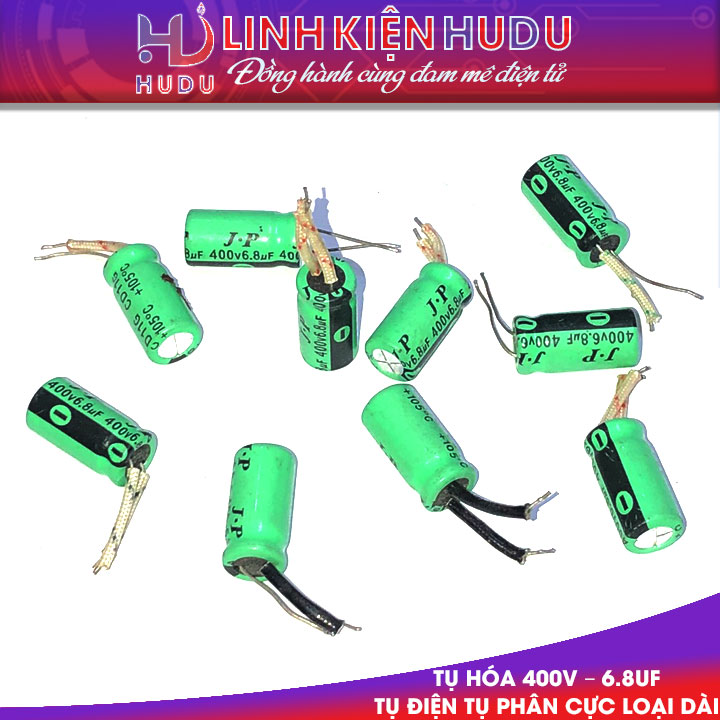 Tụ hóa 400V – 6.8UF loại dài